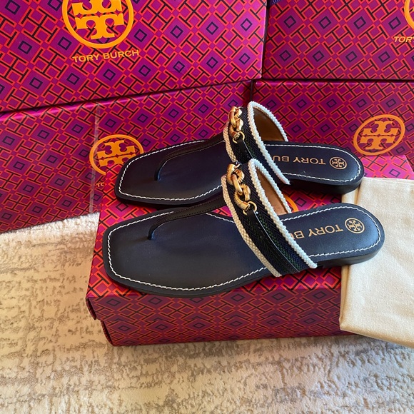 Tory Burch JESSA Thong Sandals - Picture 5 of 9